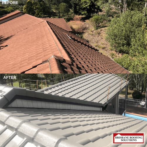 ferngully roof restoration before after