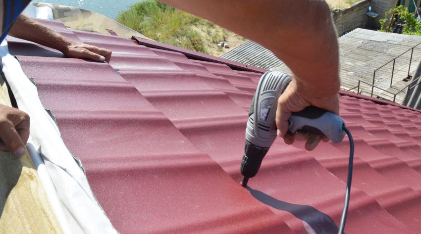 roof bedding and pointing